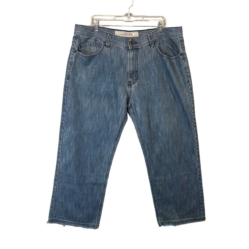 Halifax Jeans High Rise Wide Leg EUC Waist 42